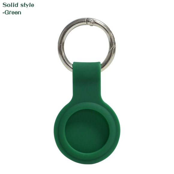 Silicone Case for Airtags with Keychain, Protective Cover for Apple Air tag Key - Picture 11 of 16